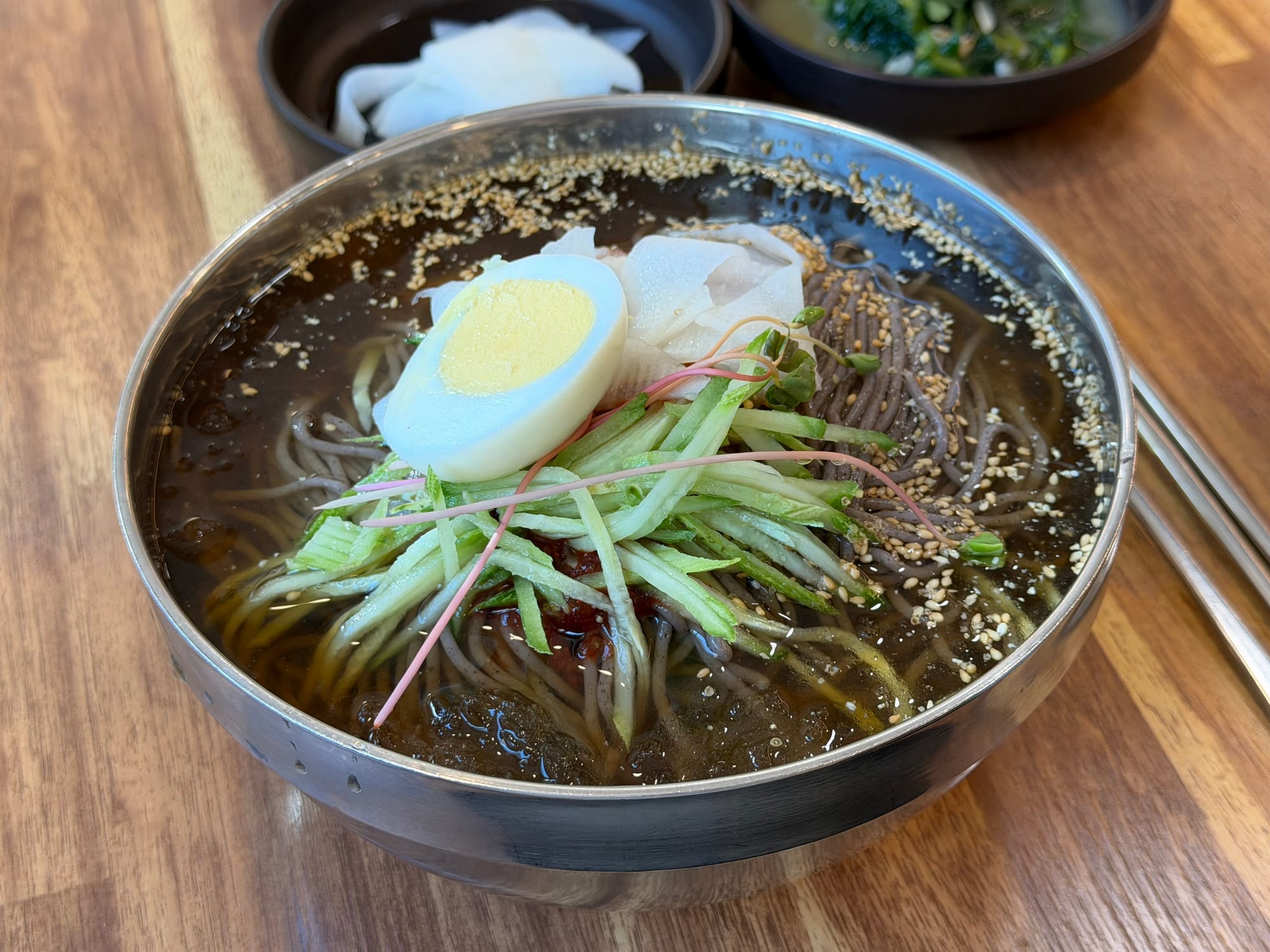 A Quiet Lunch at Gyomaek Makguksu in Paju