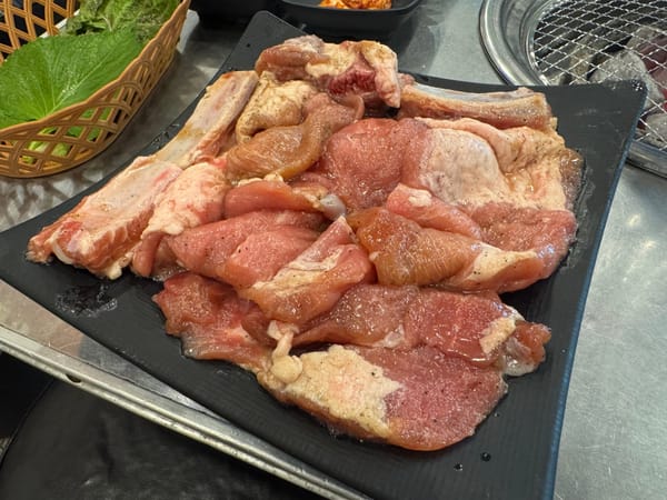 Authentic Pork Ribs at Wooriddang Galbi in Gimpo